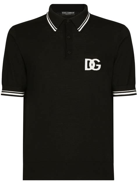 farfetch dolce gabbana polo shirts